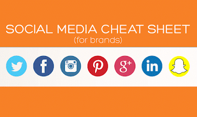 Social Media Cheat Sheet For Brands